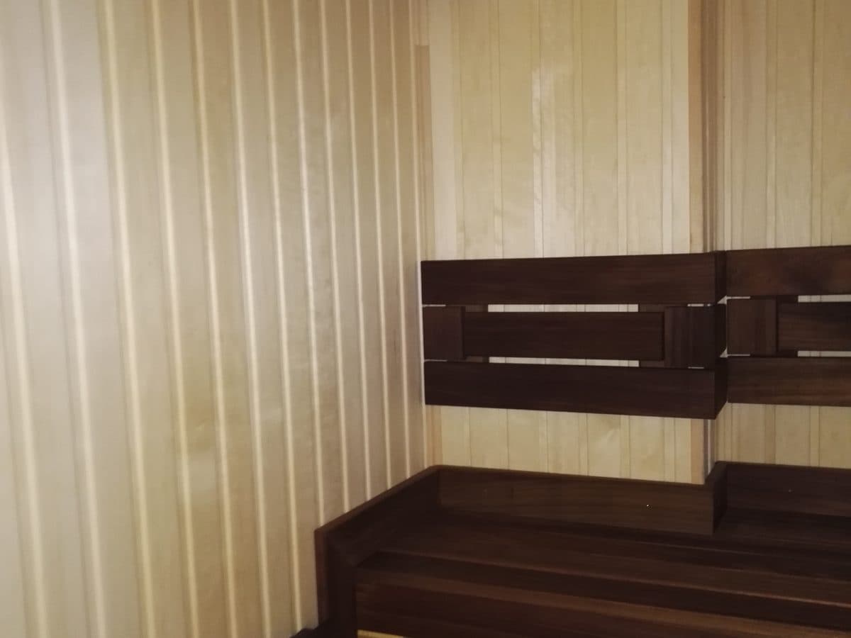 Внутренняя отделка бани деревянной вагонкой